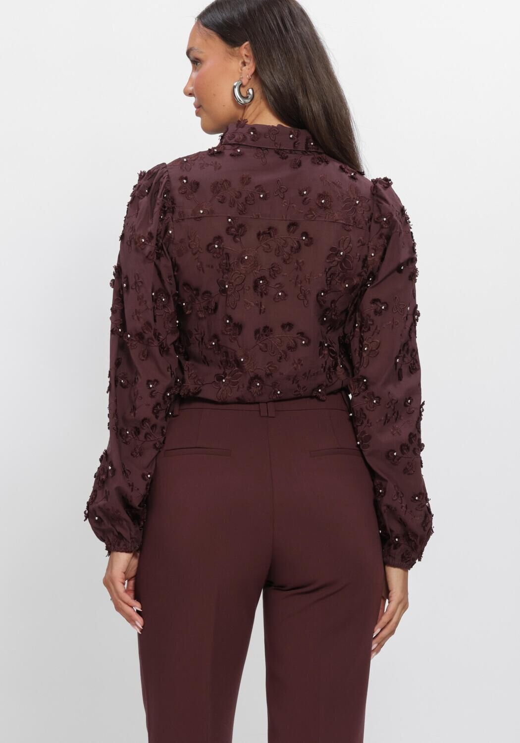 AAIKO LIEN BEADS CO 522 Blouses Bordeaux - large