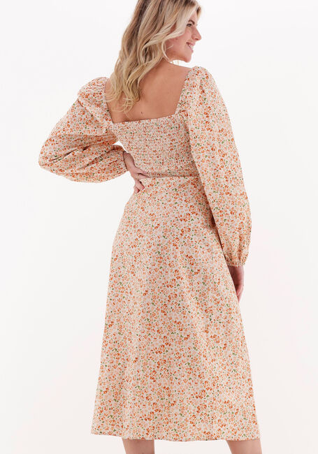 Multi NA-KD Midi jurk CUPS DETAIL COTTON LS MIDI DRESS - large