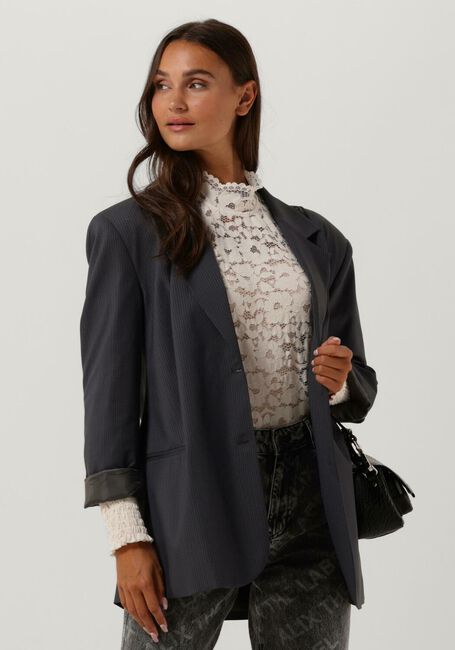 Ecru ALIX THE LABEL  LADIES KNITTED STRETCH LACE TOP - large