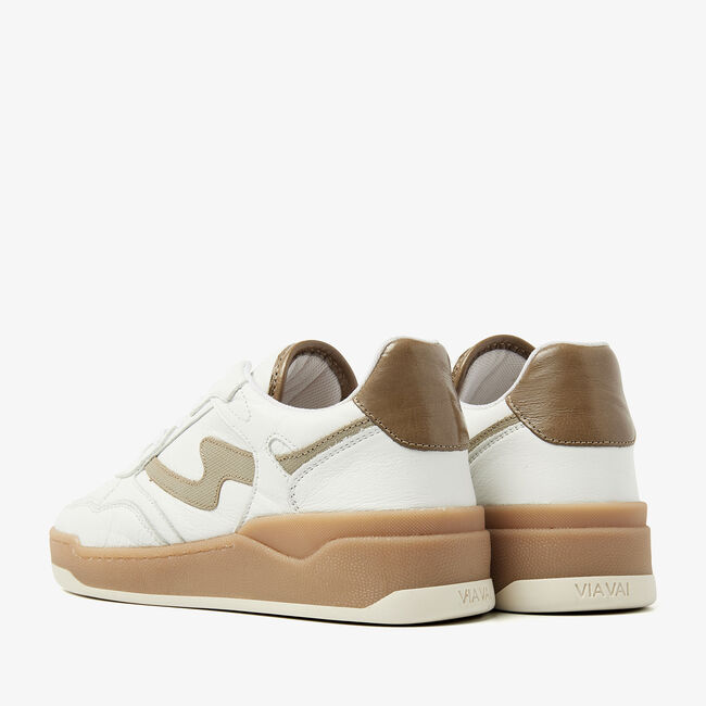 VIA VAI Baskets basses SAM LEVI en blanc - large