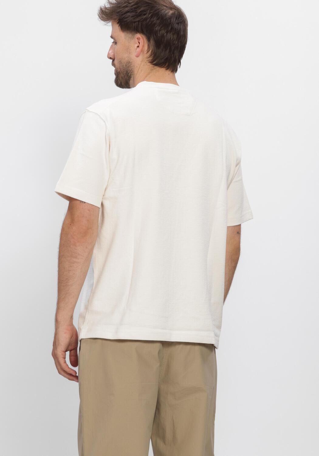 Gebroken wit DSTREZZED T-shirt LASSE TEE - large