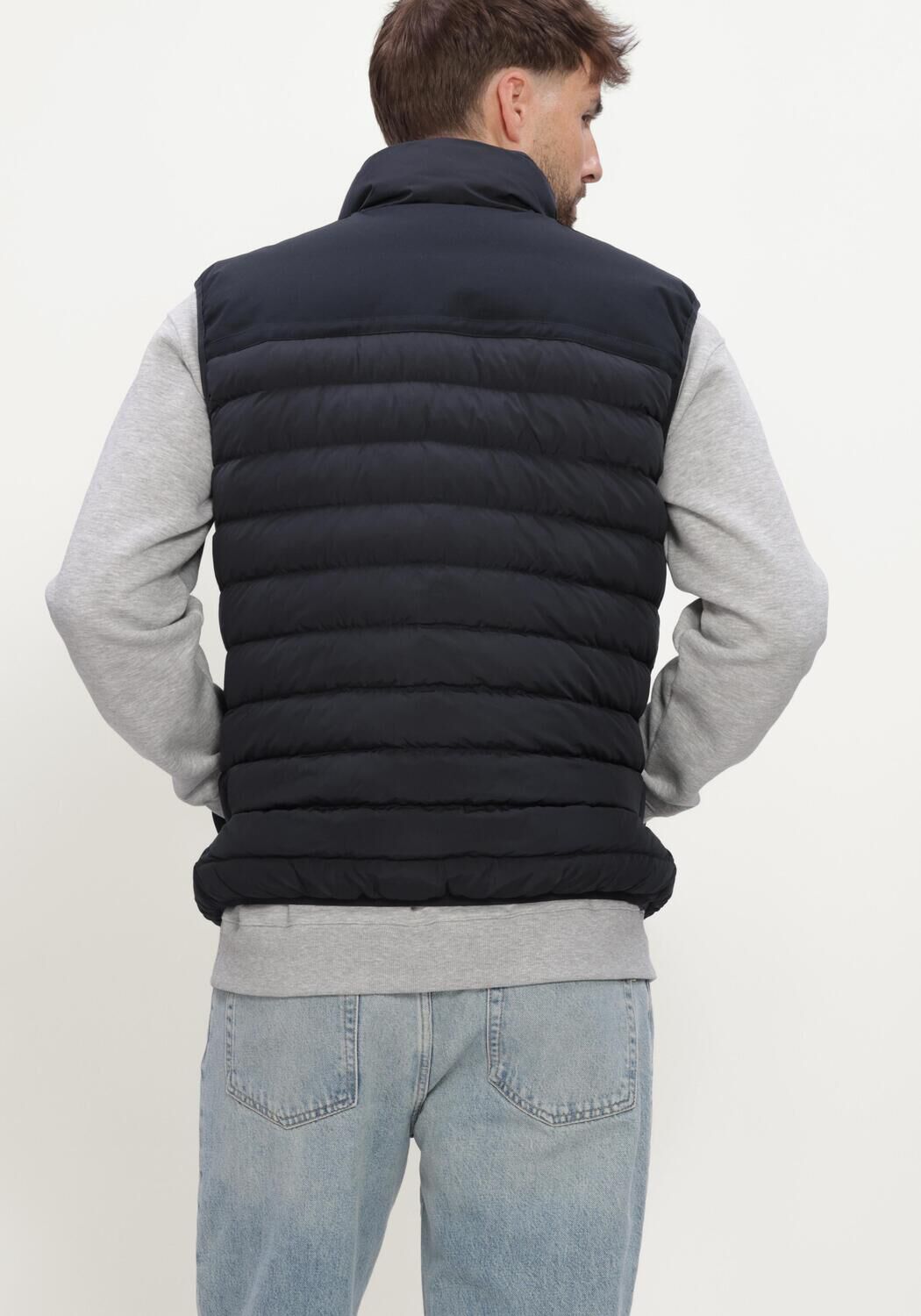 AIRFORCE Veste sans manches PADDED BODYWARMER Bleu fonc&eacute; - large