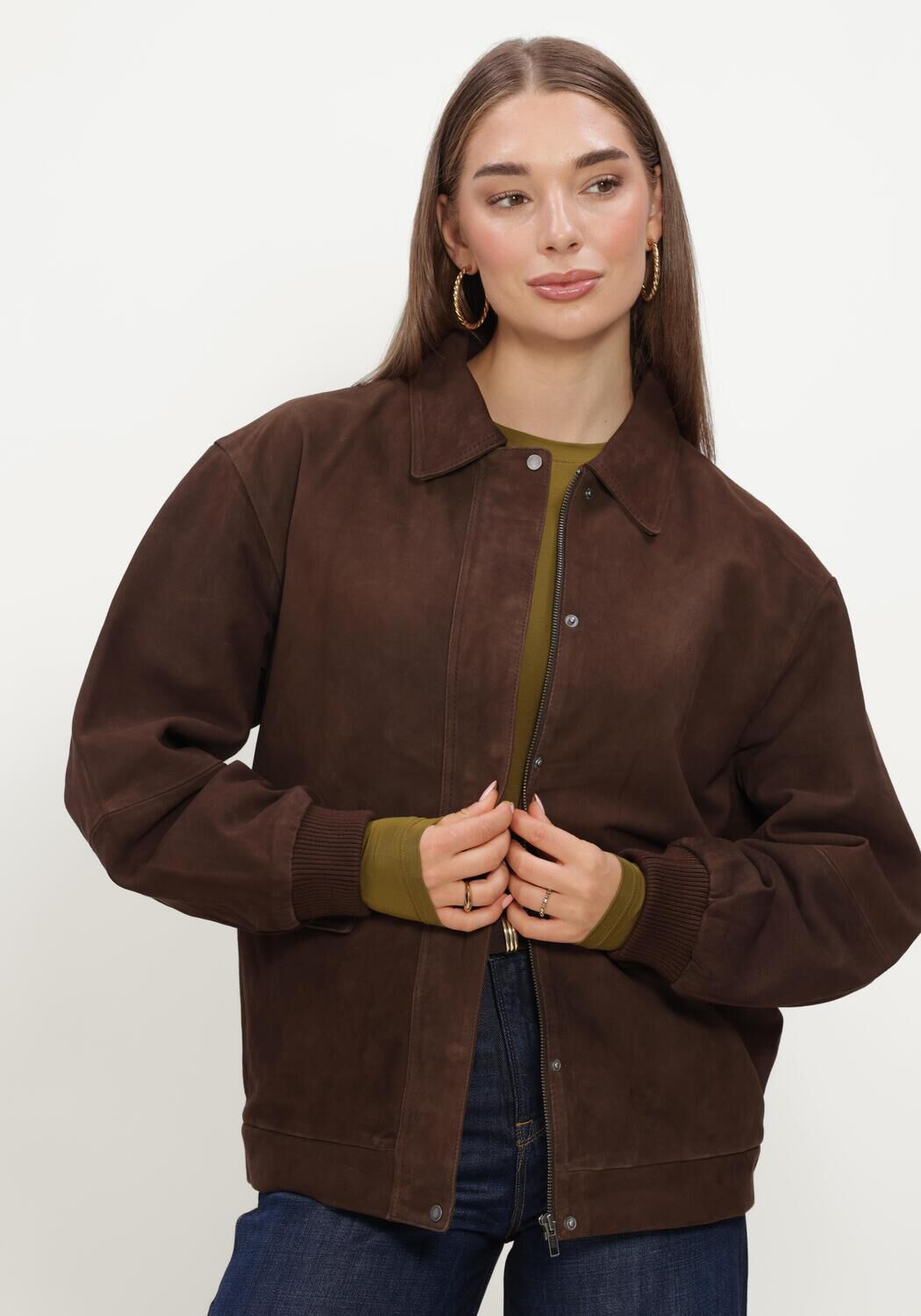 Bruine MODSTR&Ouml;M Jack BARKMD JACKET - large