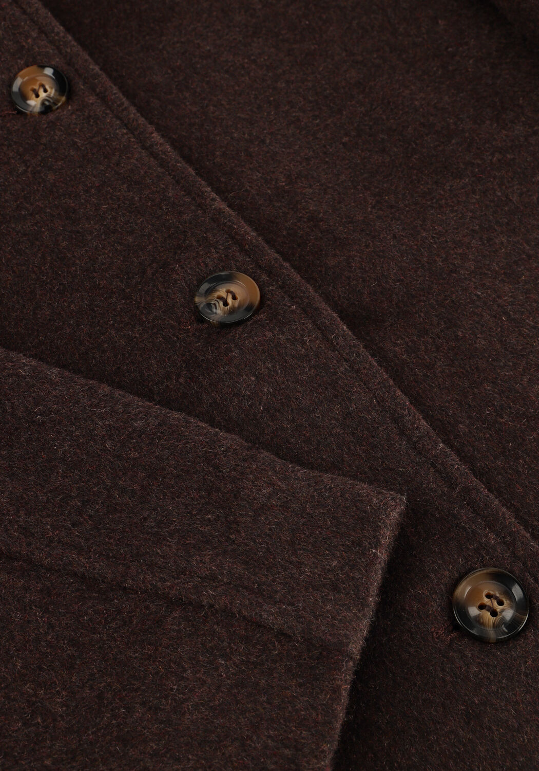 Bruine NEO NOIR Jack HAMRA WOOL JACKET - large