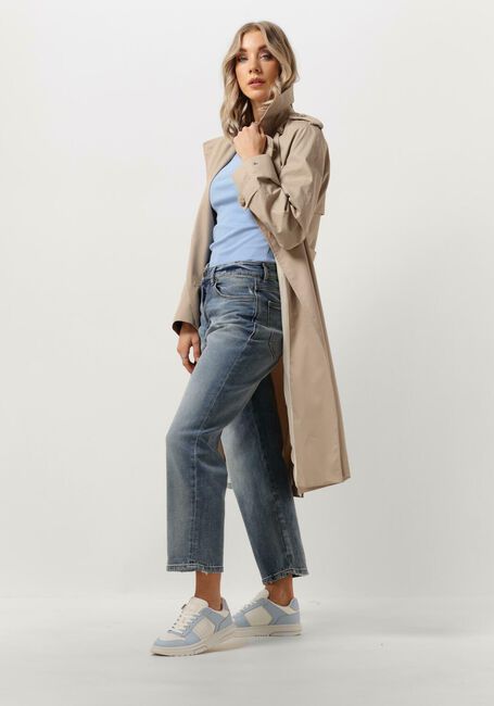 Blauwe TOMMY JEANS T-shirt TJW SLIM ESSENTIAL RIB - large