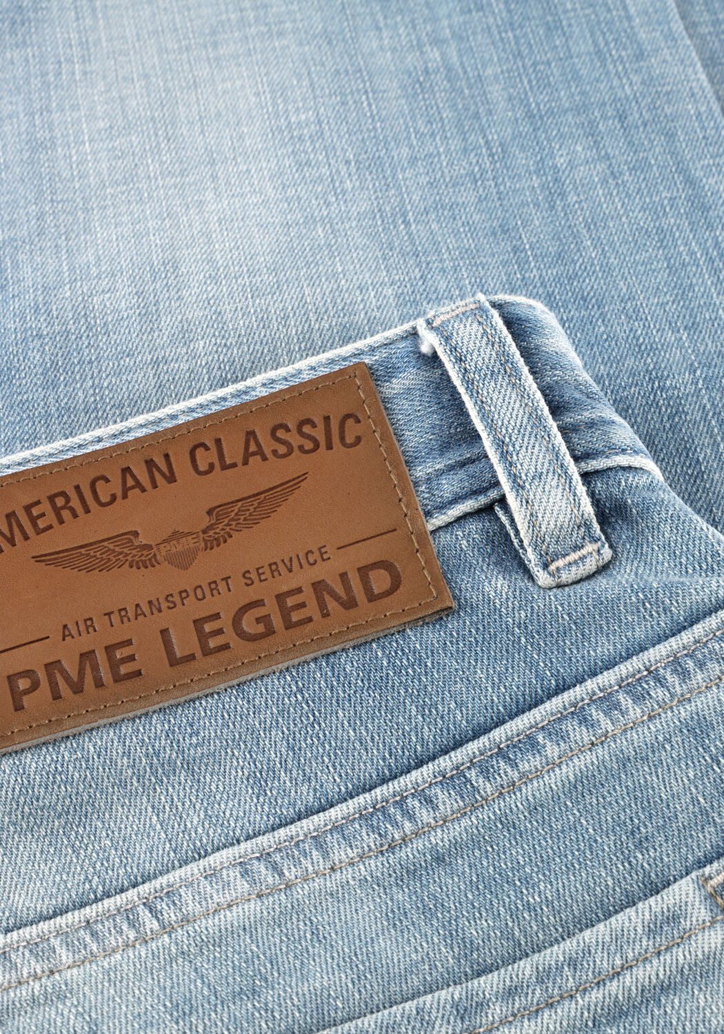 PME LEGEND Straight leg jeans WINGLOAD en bleu - large