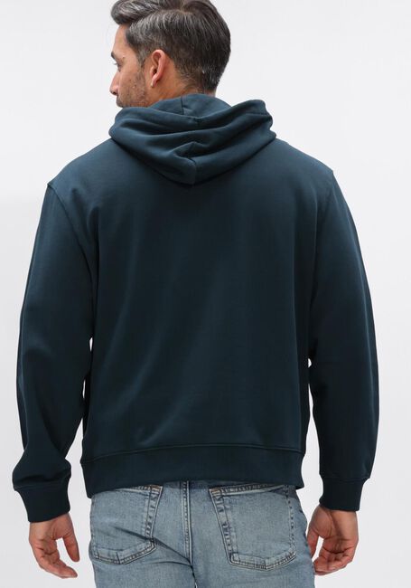 CALVIN KLEIN Chandail LS 350TERRY EU MONOGRAM HOODIE Petrol - large