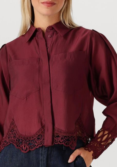 COPENHAGEN MUSE CMMOLLY-SHIRT Blouses Bordeaux - large