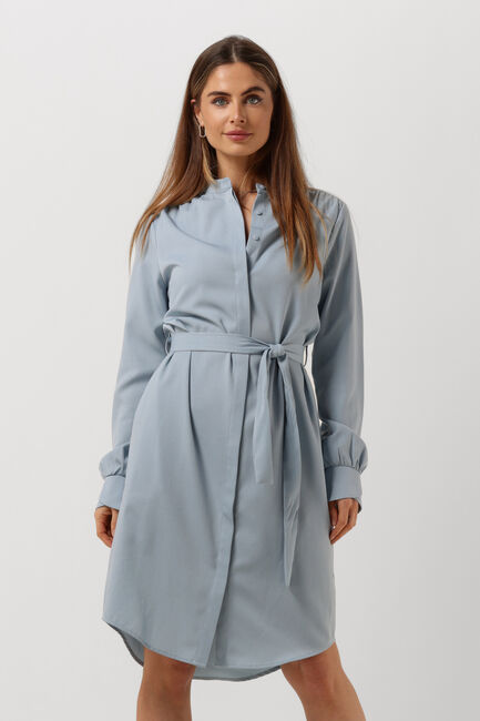 Lichtblauwe ANOTHER LABEL Mini jurk DALYCE DRESS - large
