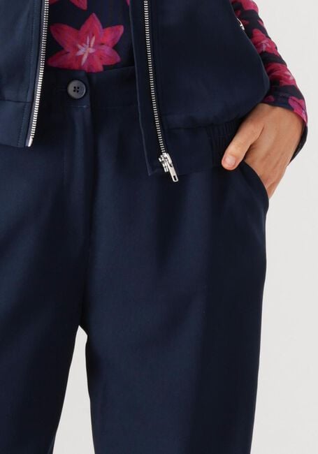 Donkerblauwe YDENCE Wijde broek PANTS SOLANGE - large