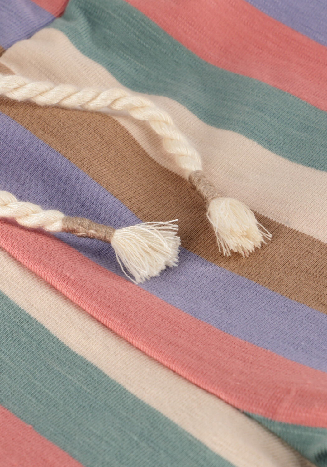 Multi YOUR WISHES Korte broek MULTI STRIPES RUFFFLE SHORT - large