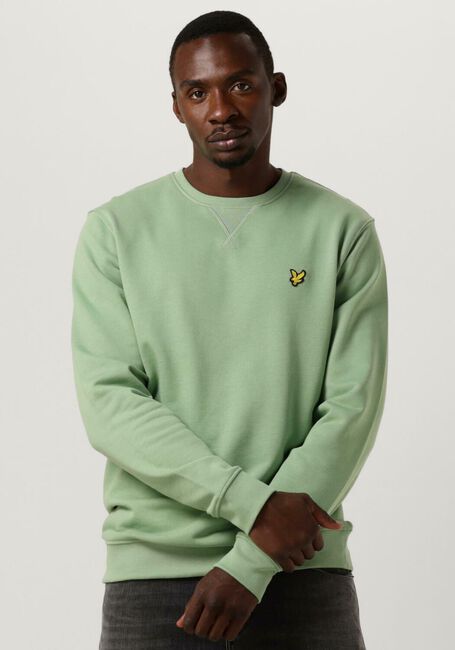Groene LYLE & SCOTT Sweater CREW NECK SWEATSHIRT - large