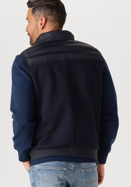 TOMMY HILFIGER Veste sans manches MIX MEDIA VEST en bleu - large