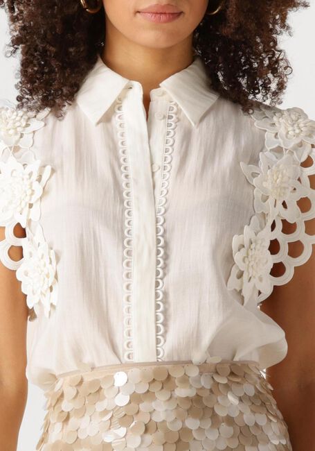 COPENHAGEN MUSE MOLLY SHIRT Blouses Blanc - large