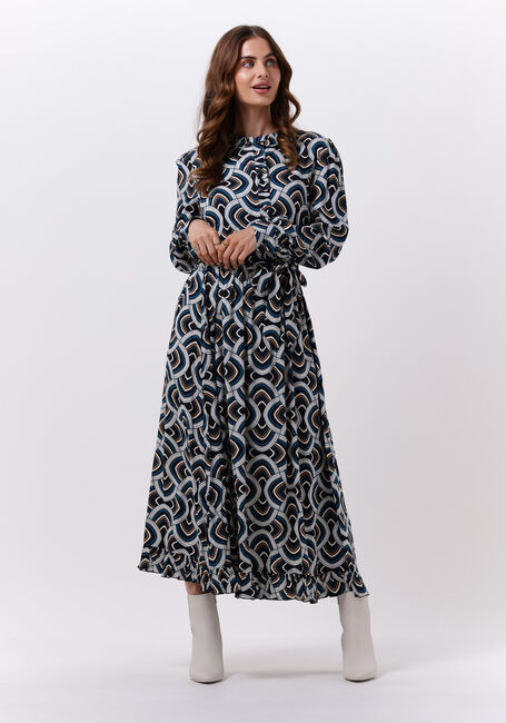 DEA KUDIBAL Robe maxi ADINA (V) - DRESS WITH RUFFLE DETAILS en bleu - large