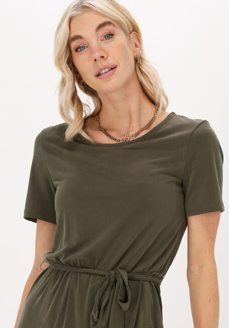 OBJECT Robe midi OBJANNIE NADIA S/S DRESS NOOS Vert foncé - large