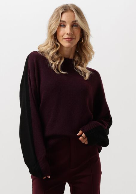 VANILIA Pull COLOURBLOCKING SWEATER en noir - large