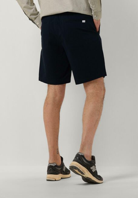 SELECTED HOMME Pantalon courte SLHREGULAR-KARL SEERSUCKER SHORTS Bleu foncé - large