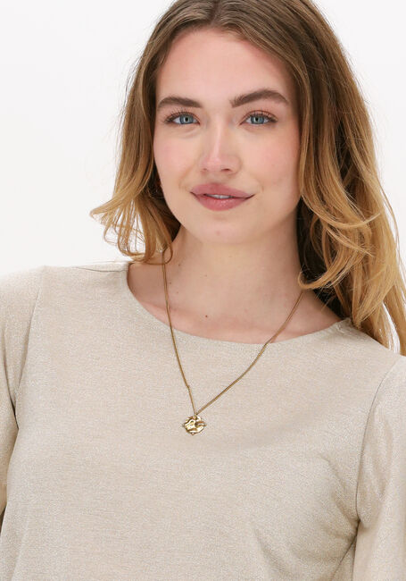 JANSEN AMSTERDAM T-shirt GABI en camel - large