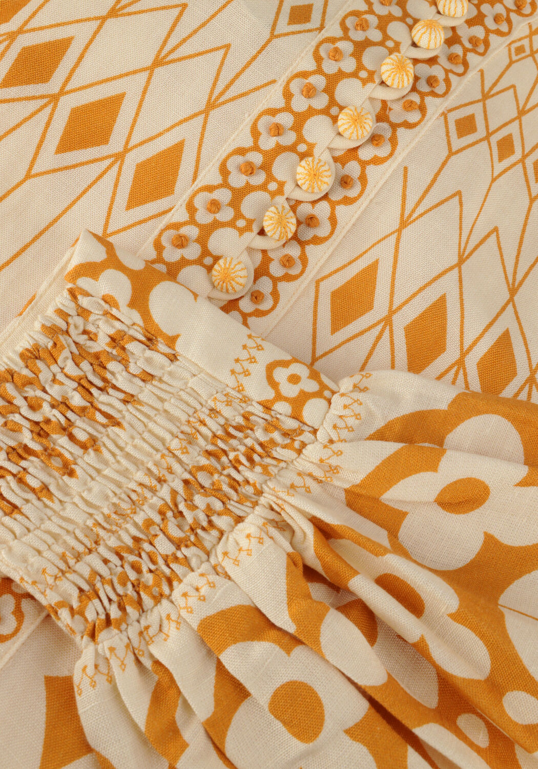 Gouden SCARLETT POPPIES  PIA - large