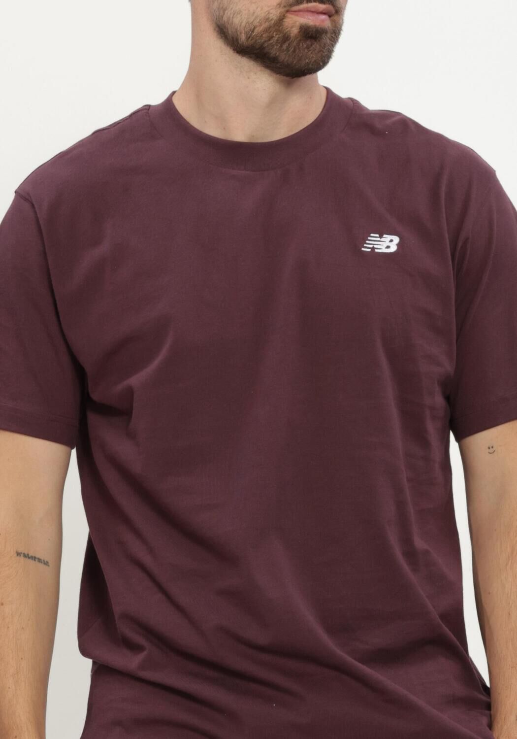 Bordeaux NEW BALANCE T-shirt SE CTN SS - large