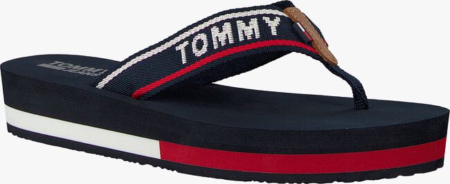 Blauwe TOMMY HILFIGER Slippers TOMMY JEANS MID BEACH SANDAL - large
