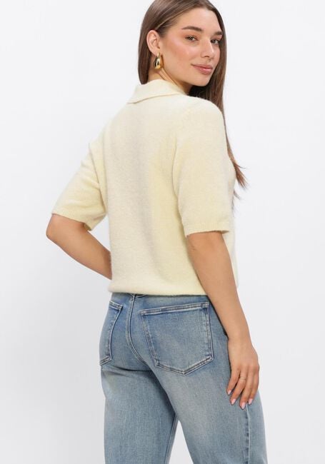 GESTUZ Pull GZALPHA SS POLO PULLOVER en beige - large