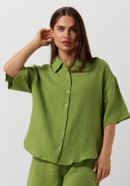 Groene OBJECT  OBJCARINA 2/4 SHIRT REP - large