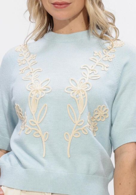 OBJECT Pull OBJLANEY RUBIN SS PULLOVER Bleu clair - large