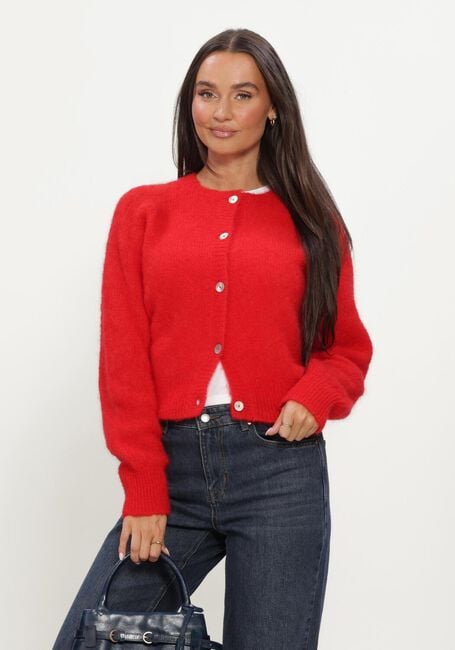 BY-BAR Gilet SIAN CARDIGAN en rouge - large