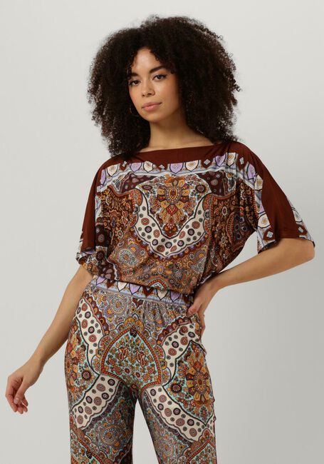 ANA ALCAZAR T-shirt 089662-3360 en marron - large