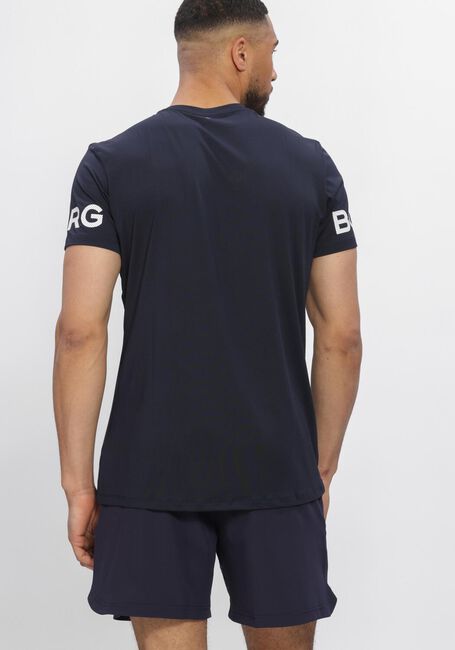BJORN BORG BORG T-SHIRT Polos & T-Shirts Bleu fonc&eacute; - large