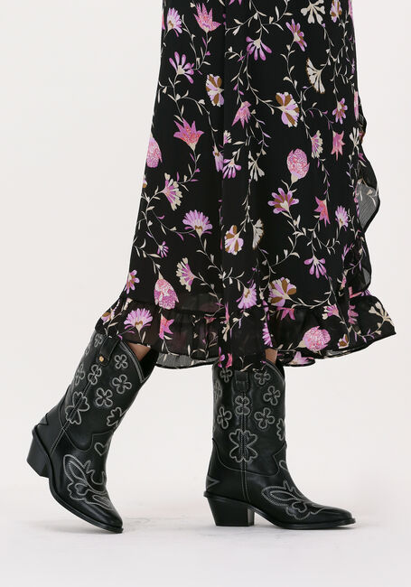 FABIENNE CHAPOT Santiags JOLLY MID HIGH EMBROIDERY BOOT en noir - large