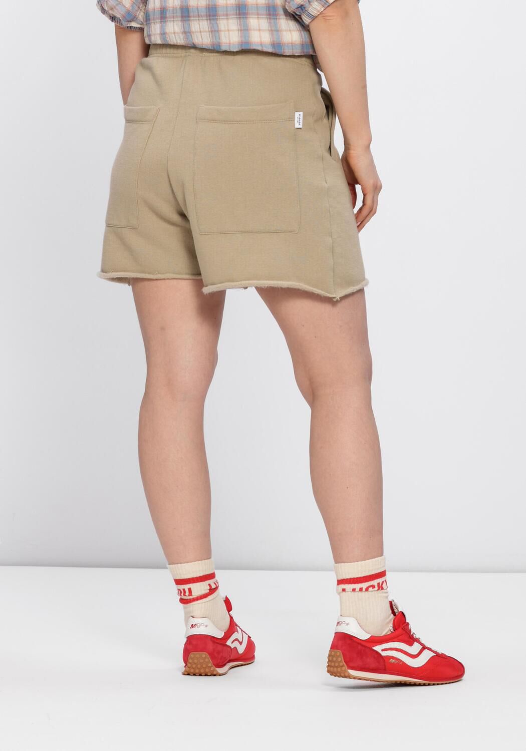 PENN & INK Pantalon courte SHORTS en marron - large