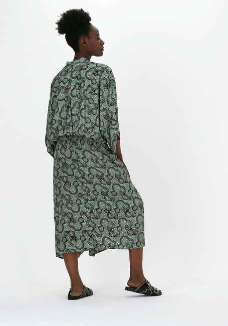 Groene SISSEL EDELBO Midi jurk JUNO DRESS - large