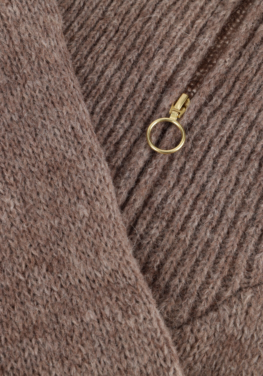 BY-BAR Pull BOXY BEAU PULLOVER en taupe - large