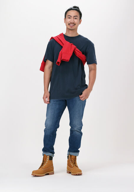 TOMMY JEANS T-shirt TJM VINTAGE FLAG PRINT TEE Bleu foncé - large