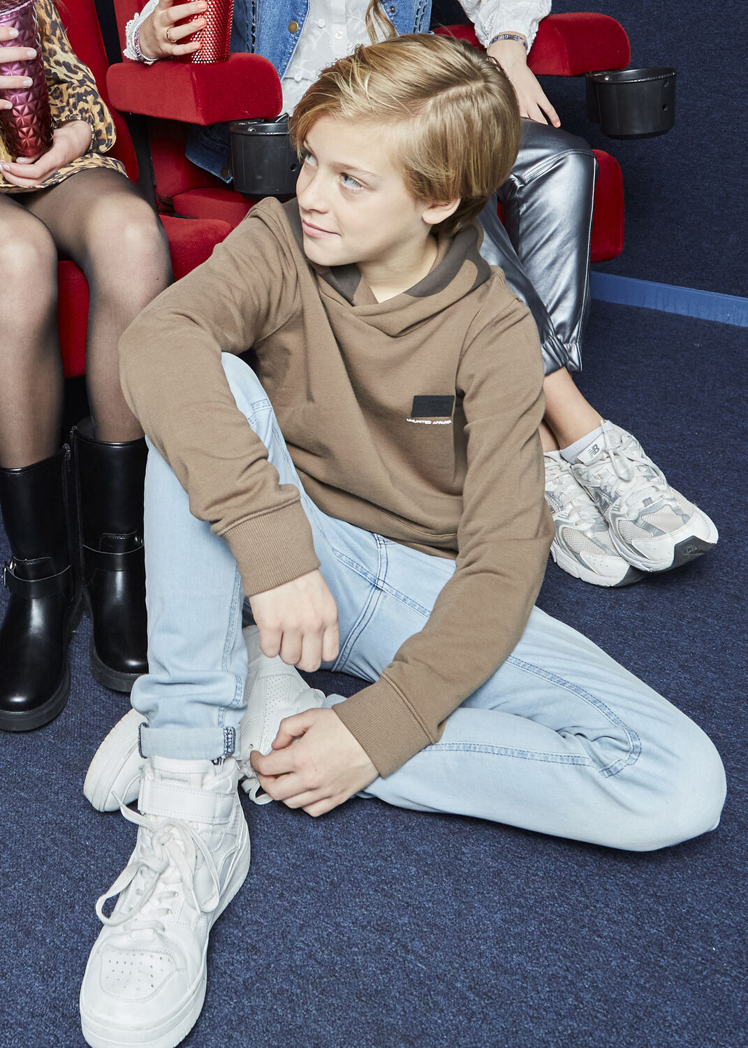 INDIAN BLUE JEANS Wide jeans ROBIN WIDE STRAIGHT FIT Bleu clair - large