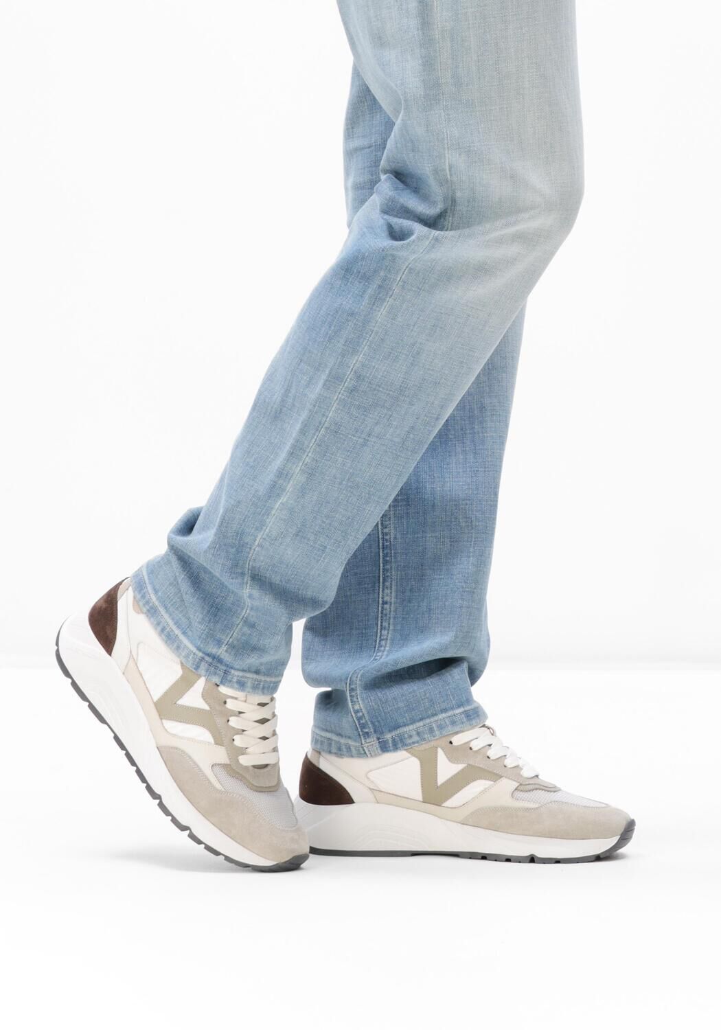 VIA VAI Baskets basses OWEN CODY en beige - large