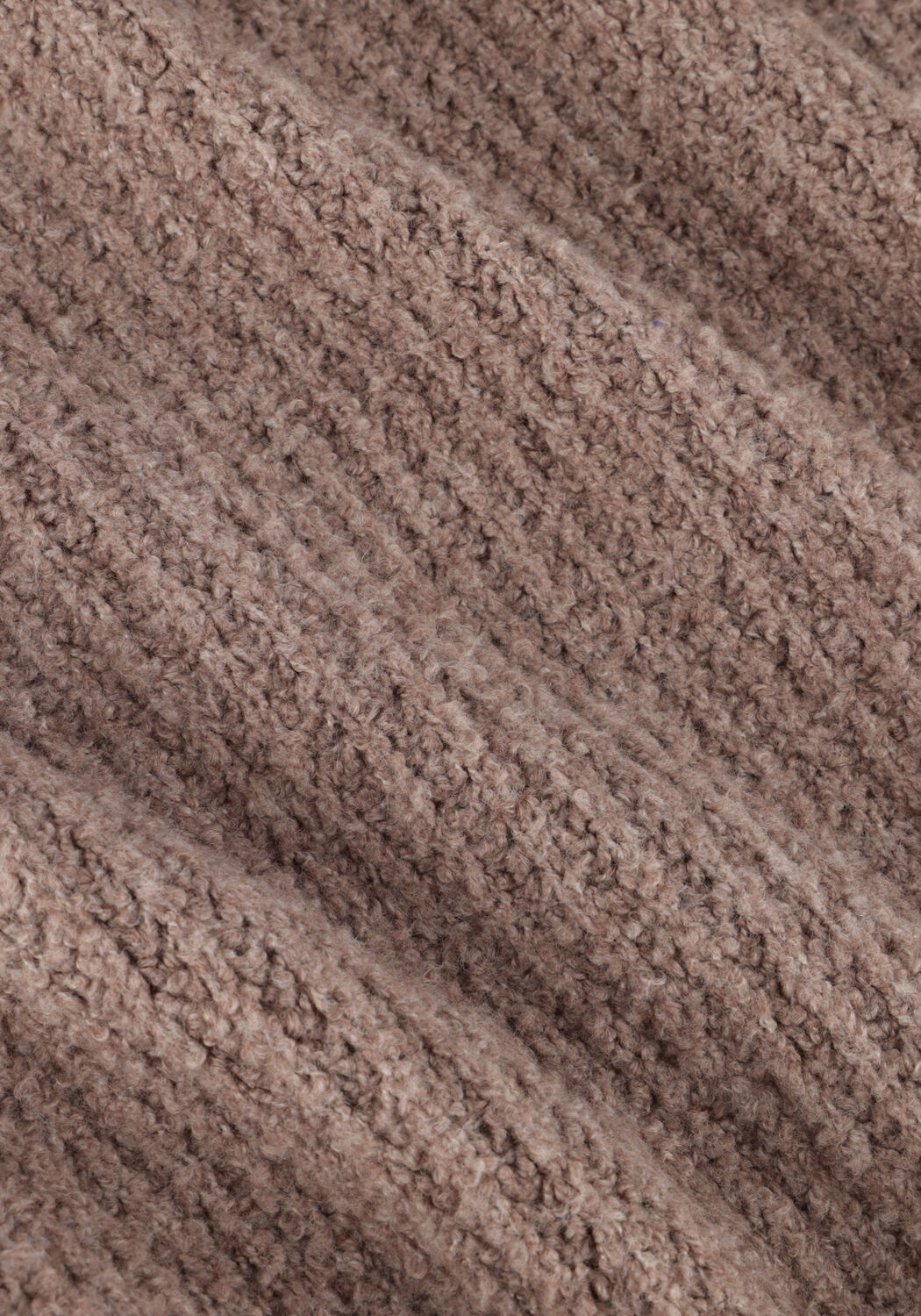 IBANA Col roul&eacute; TEXAN en taupe - large