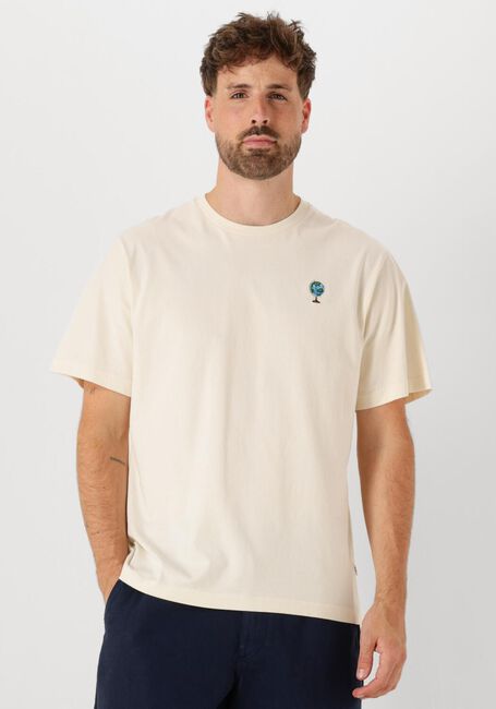 FORÉT T-shirt GLOBUS T-SHIRT Écru - large