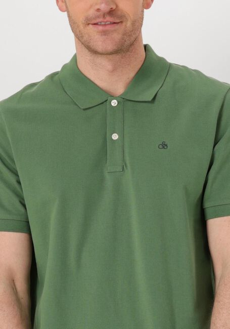 SCOTCH & SODA Polo LOGO PIQUE POLO en vert - large
