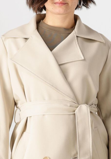 Beige NOTRE-V Jassen NV-FAE LONG COAT - large