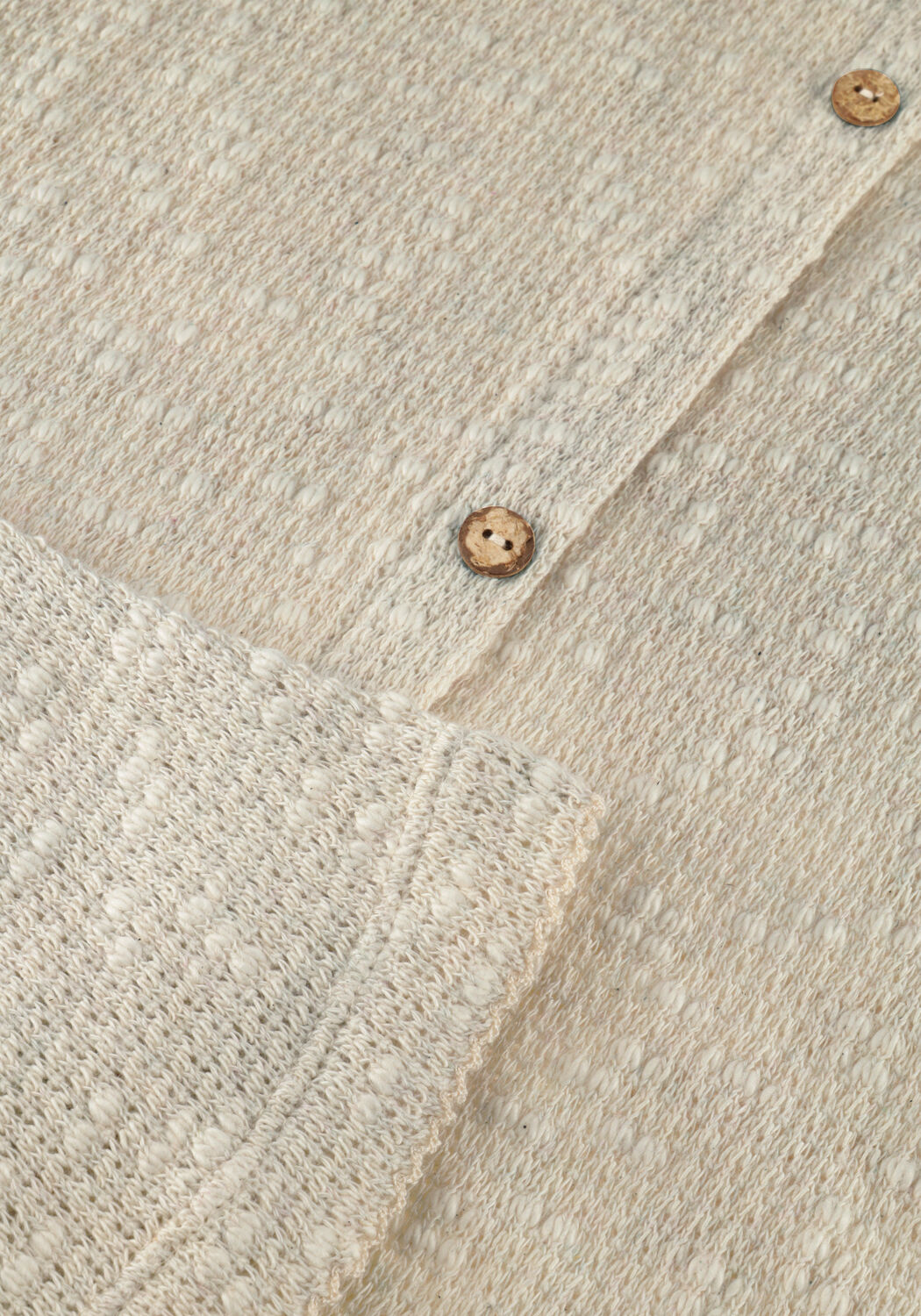 Ecru PLAY UP Mini jurk EMBELLISHED PIQUE DRESS - large