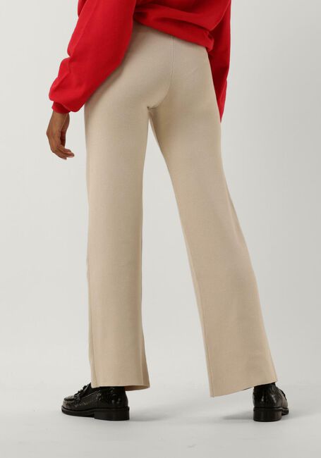 Witte ANOTHER LABEL Pantalon VARIT KNITTED PANTS - large
