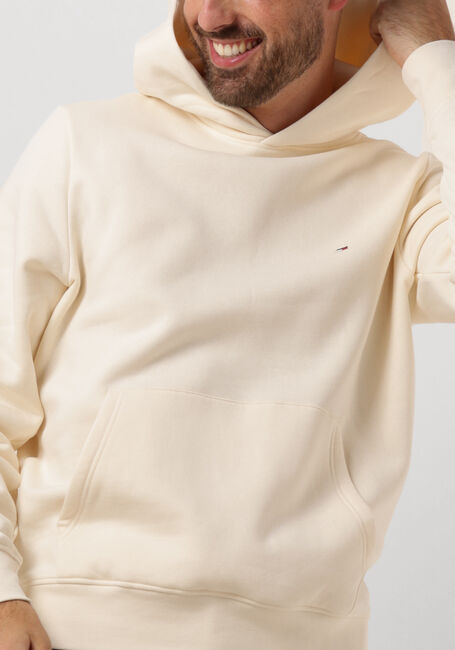 Beige TOMMY HILFIGER Trui FLAG LOGO HOODY - large