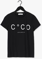 CO'COUTURE T-shirt COCO SIGNATURE TEE en noir