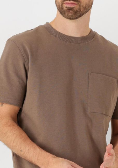 DSTREZZED T-shirt EBBE BOXY TEE en beige - large