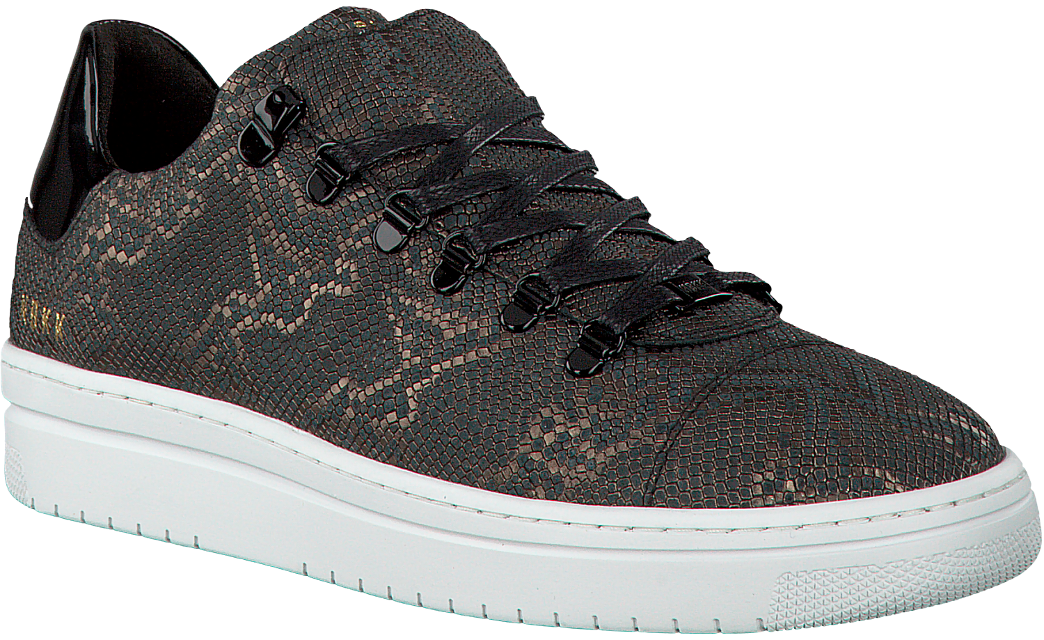 Zwarte NUBIKK Sneakers YEYE LIZARD WOMAN | Omoda