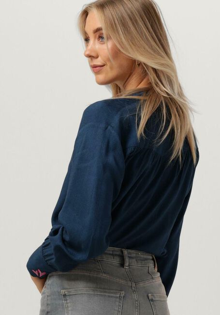 POM AMSTERDAM MILLY ETERNAL BLUE Blouses Bleu foncé - large